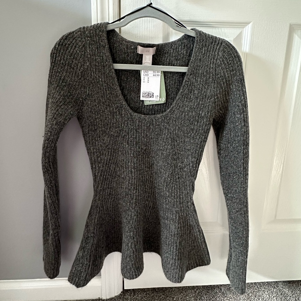 Medium grey H&M sweater